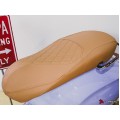 LUIMOTO (Cenno) Rider Seat Covers for the Vespa Electtrica / Primavera / Sprint / 50 / 125 / 150 (2014+)